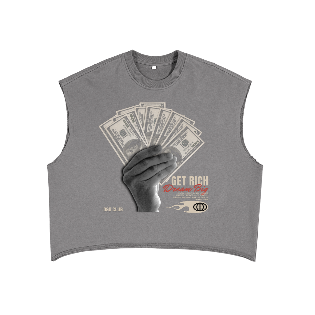 DSD - Get Rich Boxy Tank Top