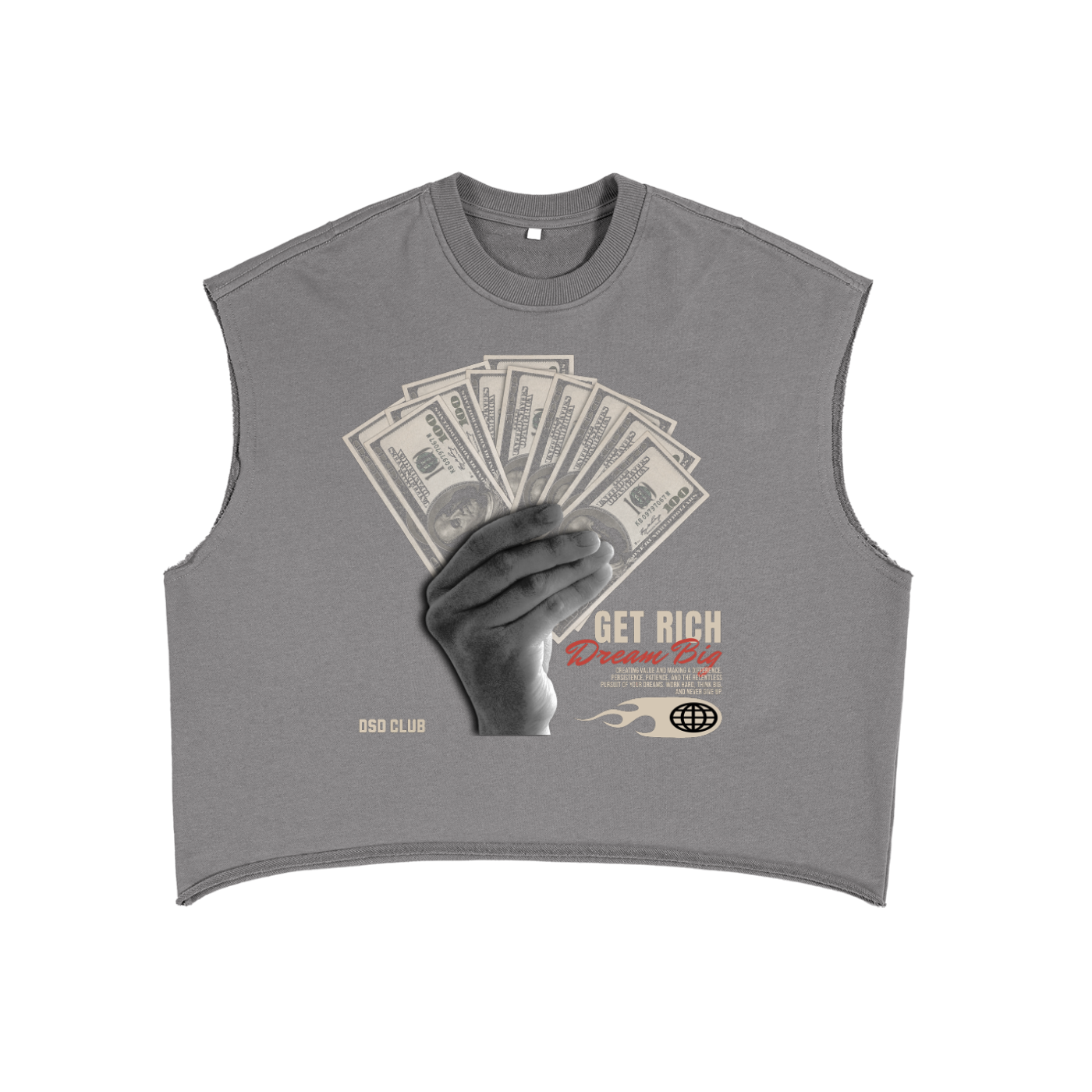 DSD - Get Rich Boxy Tank Top