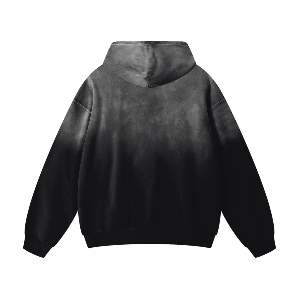 DOTTY- Heavyweight Sunfade Oversized Hoodie