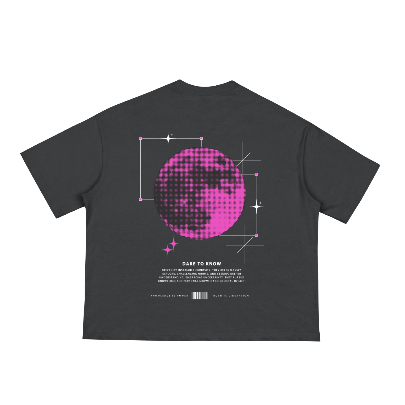 DSD  Classic Tee- "Dare to know" 230 GSM