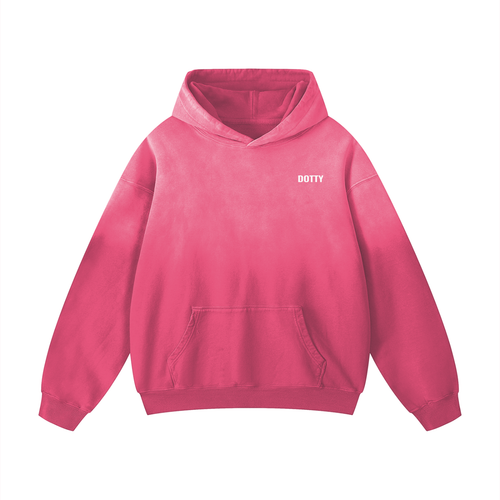 DOTTY- Heavyweight Sunfade Oversized Hoodie