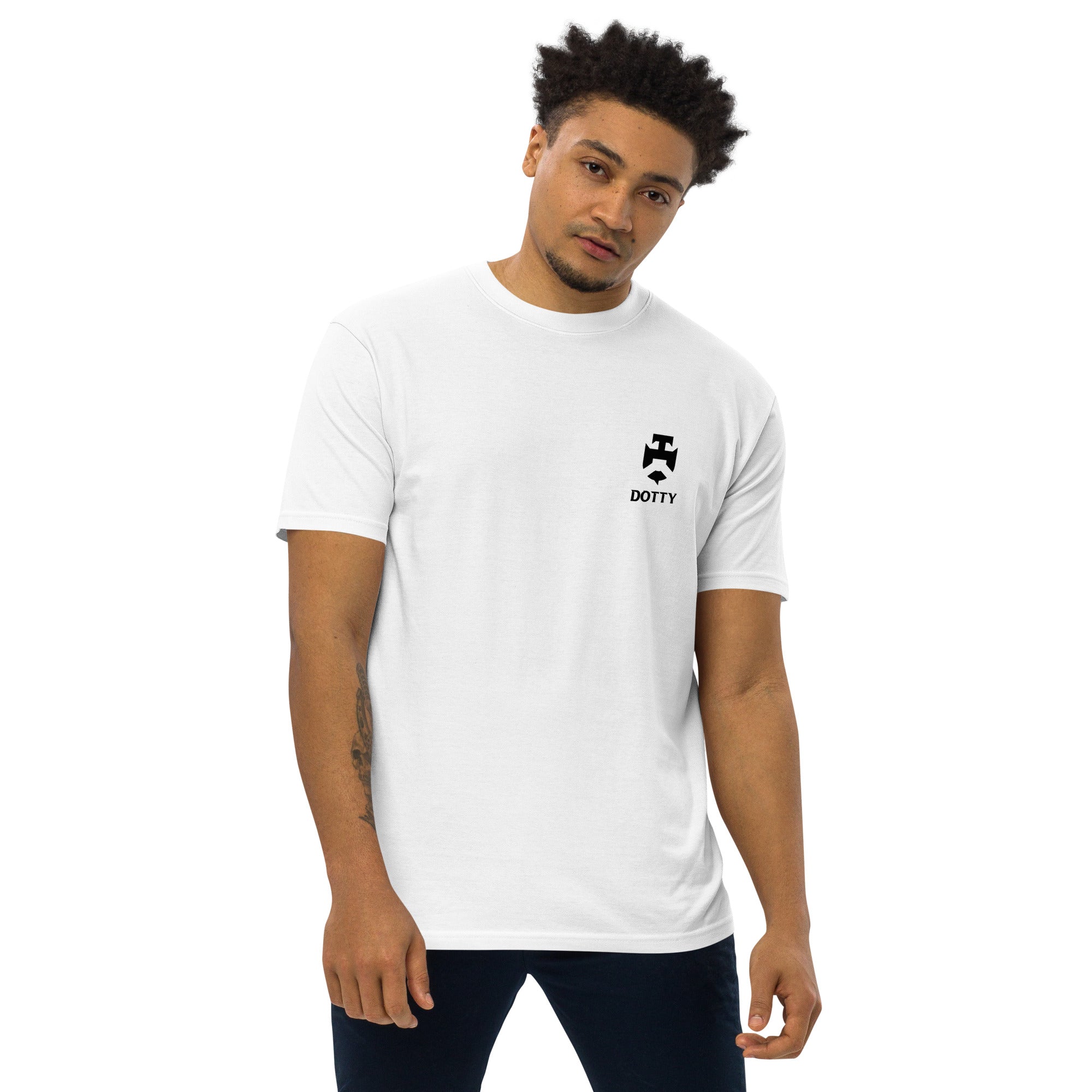 DOTTY - WHITE LUXURY TEE