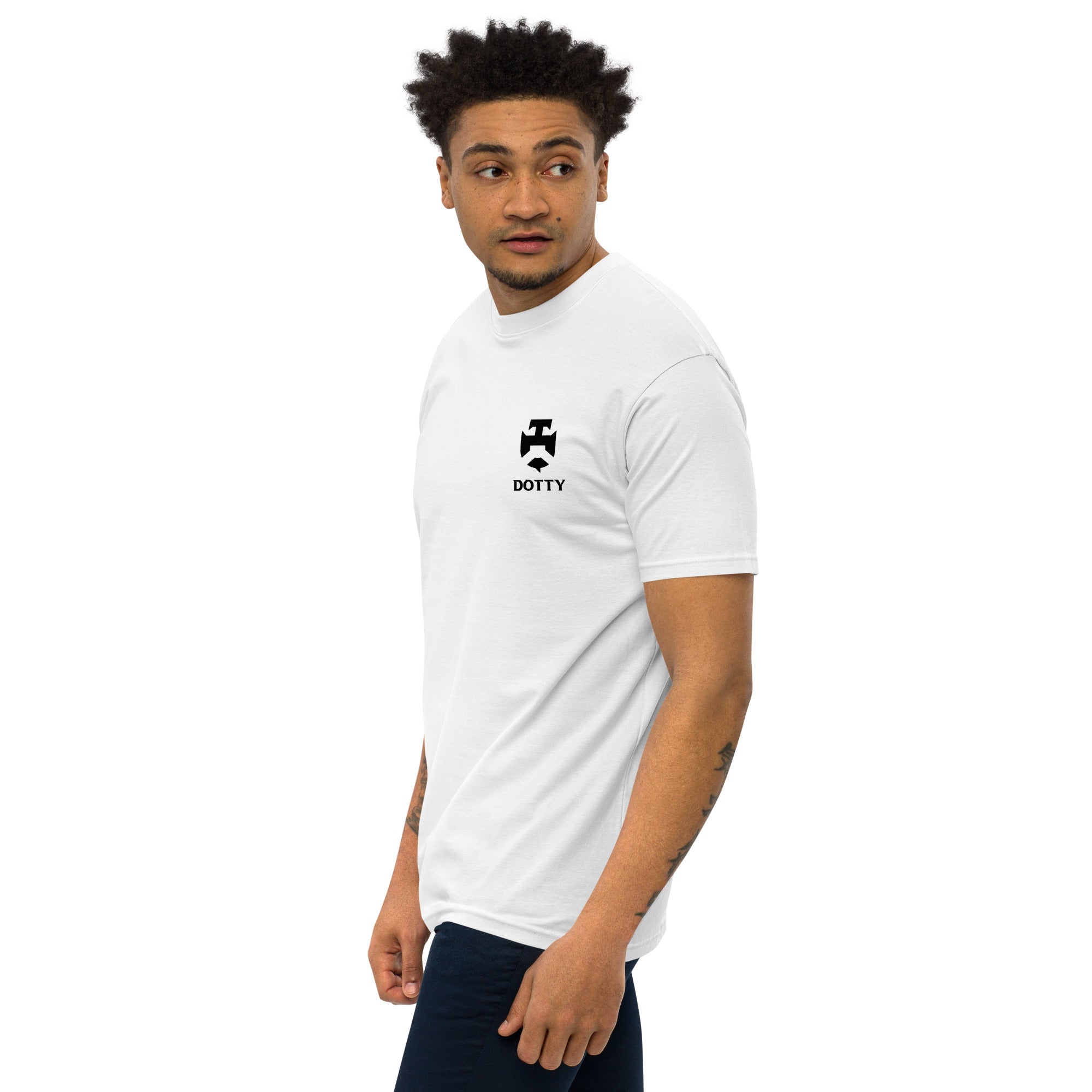 DOTTY - WHITE LUXURY TEE