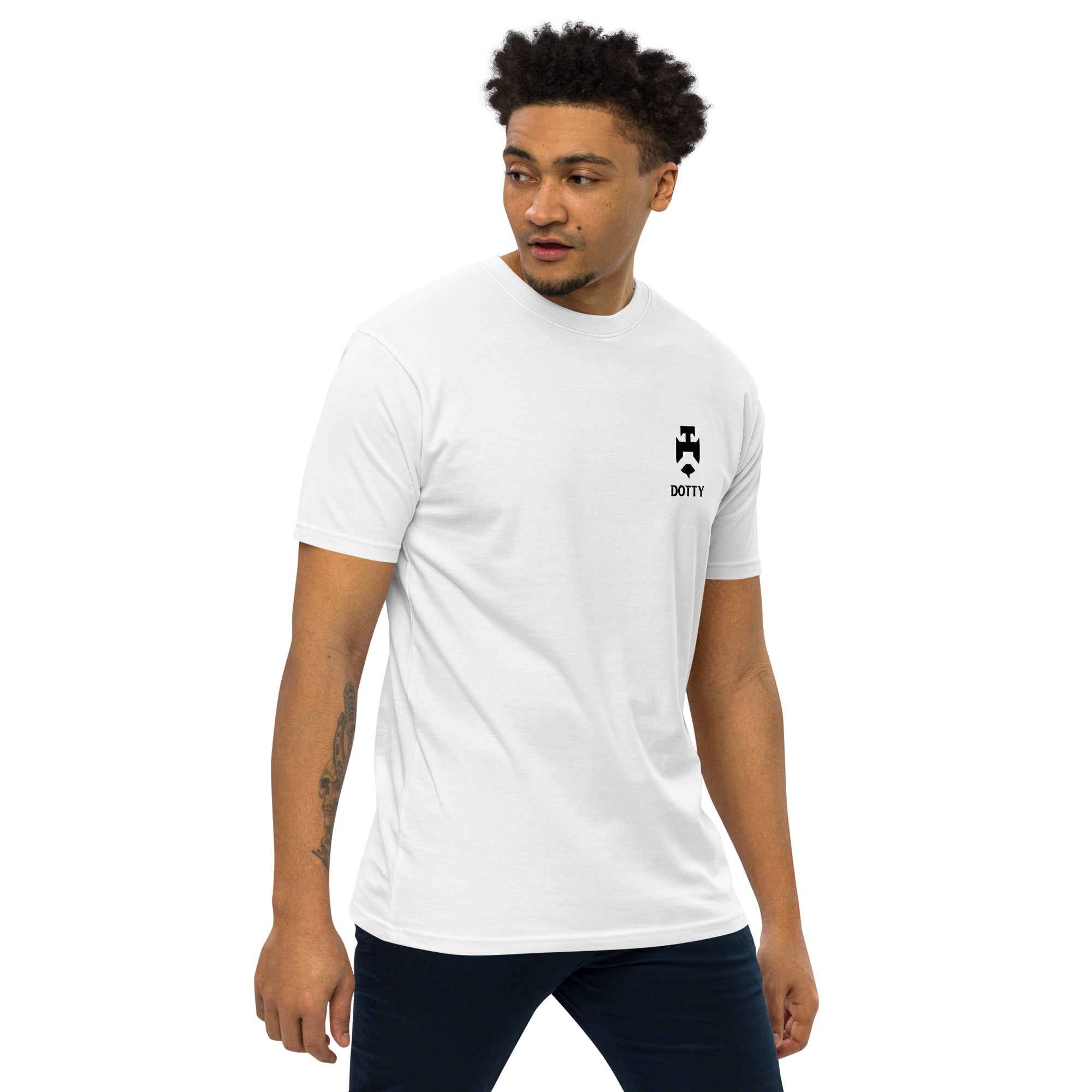 DOTTY - WHITE LUXURY TEE